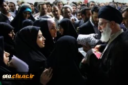 •	دیدار جمعی از دانشجو معلمان با مقام معظم رهبری به مناسبت هفته معلم , 2