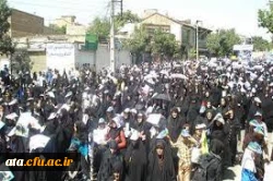 شرکت درراهپیمائی روزقدس  همگام باکارکنان پردیس  2