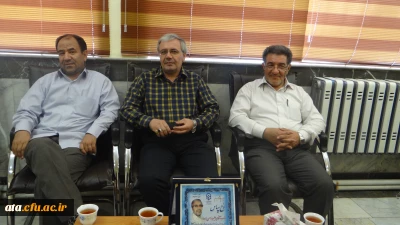 مراسم تودیع معاونت محترم آموزشی  ،فرهنگی وپژوهشی جناب آقای حسن زاده