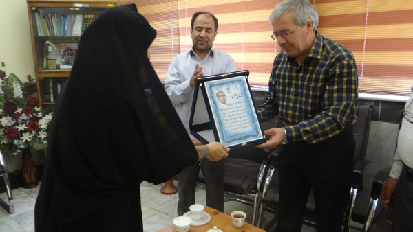 مراسم تودیع معاونت محترم آموزشی  ،فرهنگی وپژوهشی جناب آقای حسن زاده 3