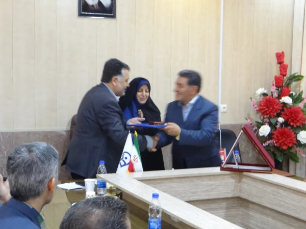 مراسم بازنشستگی آقای علی بابائی معاونت محترم امورمالی واداری  2