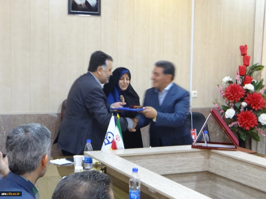 مراسم بازنشستگی آقای علی بابائی معاونت محترم امورمالی واداری  2