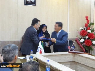 مراسم باز نشستگی آقای علی بابایی معاونت محترم اموراداری ومالی