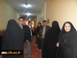 حضورآقای ساکی وهیات همراه درپردیس علامه طباطبائی 2