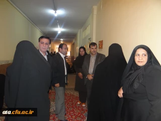 حضورآقای ساکی وهیات همراه درپردیس علامه طباطبائی