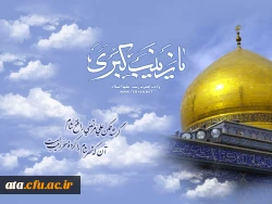 میلاد بانوی صبر و ایثار حضرت زینب(س)مبارک باد. 2