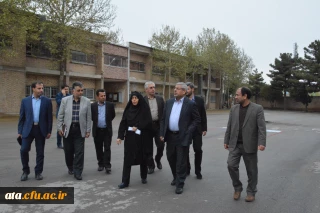 حضوراستاندارمحترم ومدیر کل آموزش وپرورش درپردیس علامه طباطبائی خواهران ارومیه