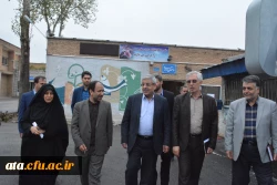 بازدید استاندار محترم ومدیرکل آموزش وپرورش از پردیس  علامه طباطبائی 2