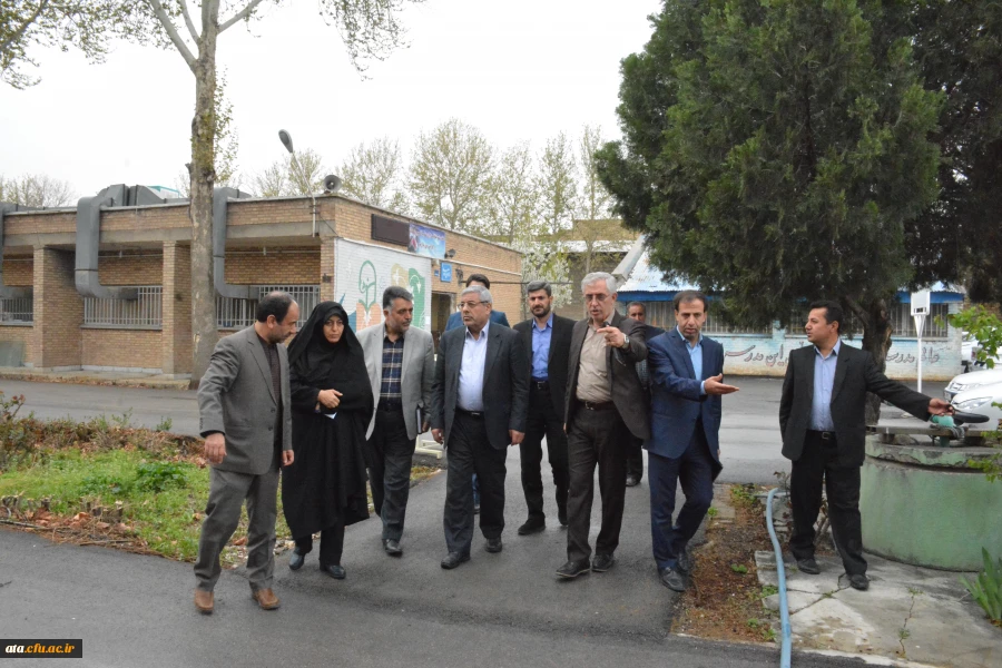 بازدید استاندار محترم ومدیرکل آموزش وپرورش از پردیس  علامه طباطبائی 4