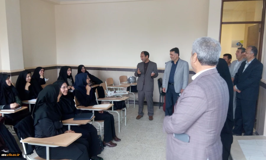 حضورآقای دکتر آقاخانی وهیات همراه درپردیس علامه طباطبائی  2