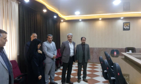 حضورآقای دکتر آقاخانی وهیات همراه درپردیس علامه طباطبائی  3