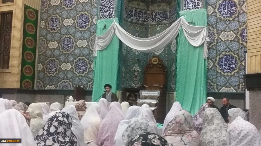 شرکت معنوی دانشجویان درمراسم پرفیض اعتکاف 2