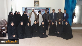 دیداردانشجومعلمان بانماینده محترم ولی فقیه دراستان به مناسبت هفته معلم