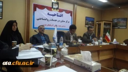 حضوردکترکریمی مدیرکل مشاوره وآقای شهرانی رئیس اداره امورشاهدوایثارگران 3