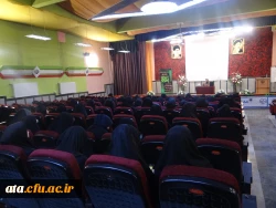 دومین جلسه سخنرانی ومداحی با موضوع سبک زندگی فاطمی 2