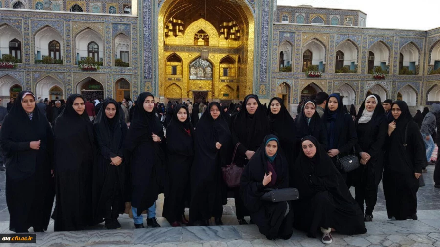 اروی زیارتی دانشچویان در حرم مطهر ثامن الحجج علی بن موسی الرضا علیه السلام  2