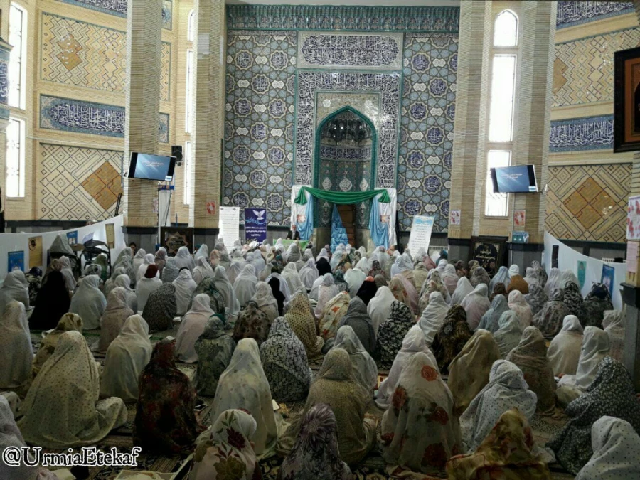 گزارش تصویری مراسم معنوی اعتکاف  3