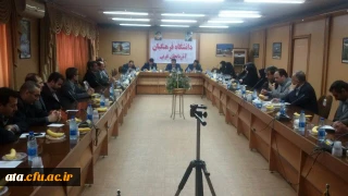 " شرکت کارکنان پردیس علامه طباطبایی در شورای اداری استان با حضور مدیر کل حقوقی در جلسه ای تحت عنوان سلامت اداری"