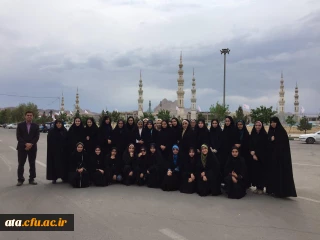 حضور دانشجویان در حرم مطهر حضرت معصومه سلام الله علیها ومسجد جمکران به مناسبت نیمه شعبان