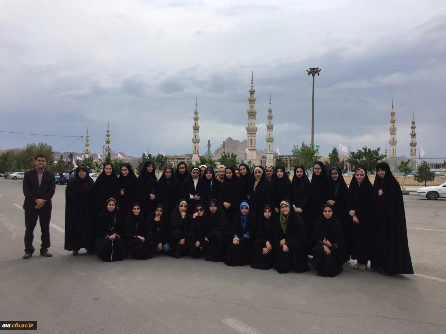حضور دانشجویان در حرم مطهر حضرت معصومه سلام الله علیها ومسجد جمکران به مناسبت نیمه شعبان  2