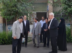 بازدید مدیرکل محترم آموزش و پرورش استان از روند برگزاری امتحانات پایان ترم در پردیس علامه طباطبائی ارومیه