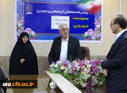 بازدید مدیرکل محترم آموزش و پرورش استان از سالن جلسات پردیس