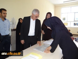 بازدید مدیرکل محترم آموزش و پرورش استان از روند برگزاری امتحانات پایان ترم در پردیس علامه طباطبائی ارومیه