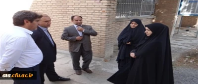 تأکید بر ایمن سازی فضاهای آموزشی در بازدید معاون اجرایی و معاون فنی اداره کل سازمان نوسازی و تجهیز مدارس استان