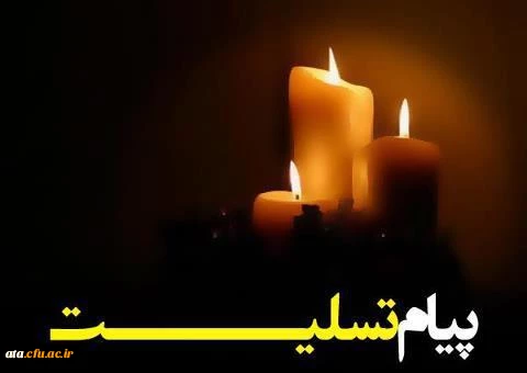 همکار گرامی سرکار خانم رحیم پور