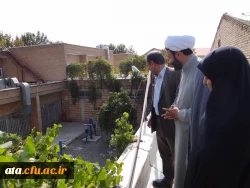 بازدید نماینده نهاد مقام معظم رهبری در دانشگاه فرهنگیان از روند آماده سازی و تعمیرات فضاهای پردیس علامه طباطبائی ارومیه 5