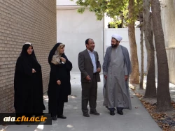 بازدید نماینده نهاد مقام معظم رهبری در دانشگاه فرهنگیان از روند آماده سازی و تعمیرات فضاهای پردیس علامه طباطبائی ارومیه 7