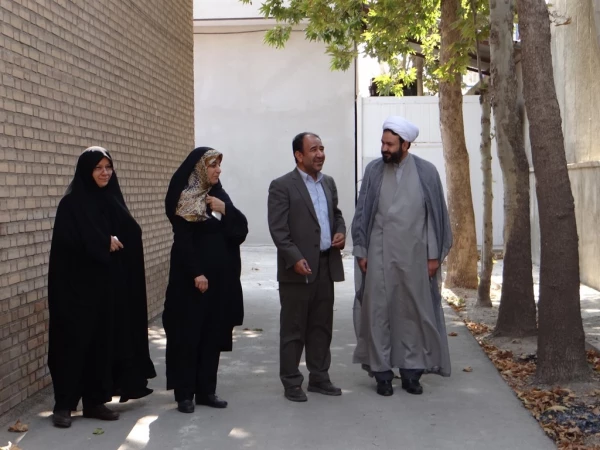 بازدید نماینده نهاد مقام معظم رهبری در دانشگاه فرهنگیان از روند آماده سازی و تعمیرات فضاهای پردیس علامه طباطبائی ارومیه 7