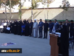 مسئول نهادمقام معظم رهبری در دانشگاه فرهنگیان استان بیان کرد؛

ملت ایران متعهد به اخلاق، احکام و فتوای مقام معظم رهبری است 8