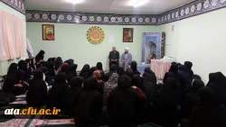 نشست های صمیمی مسئول نهاد مقام معظم رهبری در دانشگاه فرهنگیان استان آذربایجان غربی با دانشجویان. 3