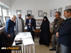 برپایی نمایشگاه آثار خوشنویسی استاد زینالی 4