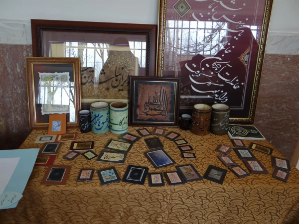 برپایی نمایشگاه آثار خوشنویسی استاد زینالی 7