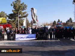 در ایام الله دهه فجر صورت گرفت؛

تجدید میثاق اهالی دانشگاه فرهنگیان استان با آرمان های امام و شهدا 6