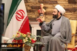 حضور حجت الاسلام و المسلمین دکتر بیگی مسئول نهاد رهبری دانشگاه فرهنگیان استان در برنامه زنده تلویزیونی ساغلیق با موضوع سلامت روان از دیدگاه قرآن 3