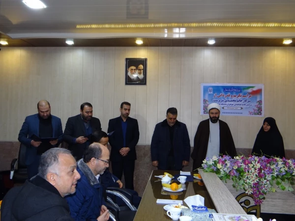 سرپرست پردیس علامه طباطبائی ارومیه به افتخار بازنشستگی نائل شد 6