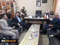 در دیدار رئیس دانشگاه پیام نور با رئیس دانشگاه فرهنگیان استان:

همکاری دوجانبه با سایر دانشگاه ها از اولویت های دانشگاه فرهنگیان است
 3