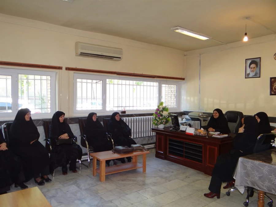 دیدار سرپرست مرکز شهید مطهری خوب برای تبریک انتصاب 4