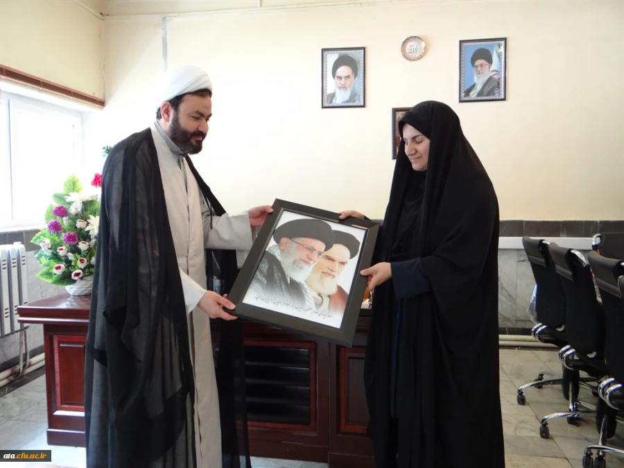 حضور نماینده نهاد نمایندگی مقام معظم رهبری و تبریک انتصاب سرپرست پردیس علامه طباطبائی ارومیه 3