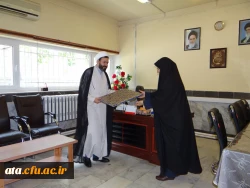 حضور نماینده نهاد نمایندگی مقام معظم رهبری و تبریک انتصاب سرپرست پردیس علامه طباطبائی ارومیه 4