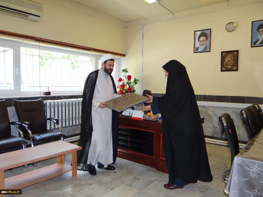 حضور نماینده نهاد نمایندگی مقام معظم رهبری و تبریک انتصاب سرپرست پردیس علامه طباطبائی ارومیه 4