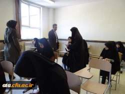 دکتر پایز در بازدید از روند برگزاری امتحانات مطرح کرد؛ 

فراهم نمودن فضای مناسب، آرام و به دور از هر گونه استرس لازمه موفقیت در امتحانات است 2