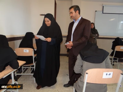 دکتر پایز در بازدید از روند برگزاری امتحانات مطرح کرد؛ 

فراهم نمودن فضای مناسب، آرام و به دور از هر گونه استرس لازمه موفقیت در امتحانات است