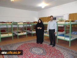 سرپرست پردیس علامه طباطبائی ارومیه از طرح های عمرانی خاتمه یافته این پردیس بازدید کرد 5