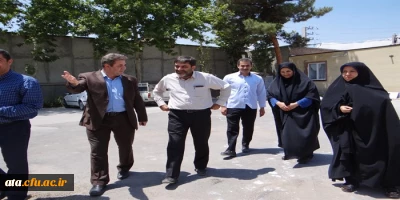 بازدید رئیس شورای اسلامی شهر از دانشگاه فرهنگیان خواهران ارومیه