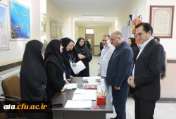 بازدید مدیر کل آموزش و پرورش استان از روند مصاحبه پذیرفته شدگان استخدام پیمانی ماده 28 در پردیس علامه طباطبائی ارومیه
 2