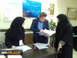 بازدید سرپرست مدیریت امور پردیس های استان آذربایحان غربی از آغاز مصاحبه نیروهای پیمانی آموزش و پرورش سال 97 2